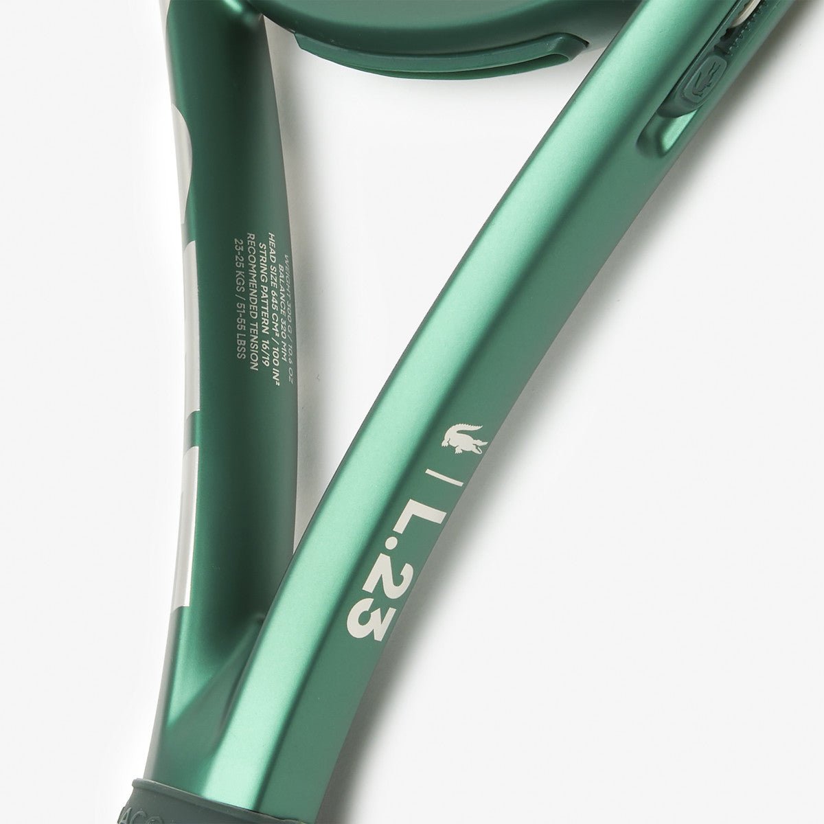 Lacoste L23 Tennis Racquet - Premium Carbon Fiber Tennis Racket for Men & Women | Professional & Recreational Play | Ideal for Court Training & Competitive Matches