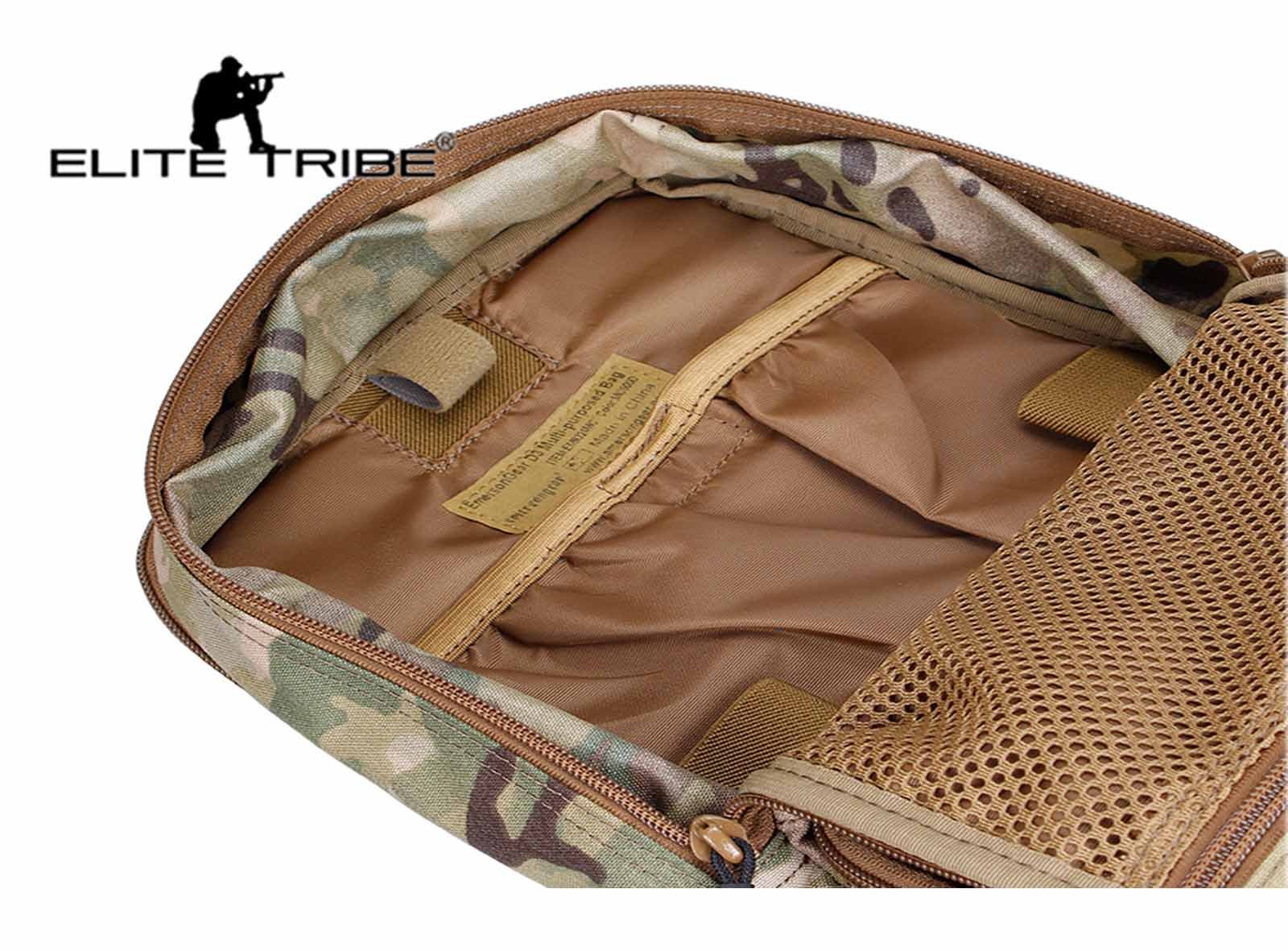 Tactical D3 Multi-Purpose Hydration Shoulder Bag - Military Combat Backpack for Outdoor Hiking, Camping & Travel - Water Resistant & Durable Design