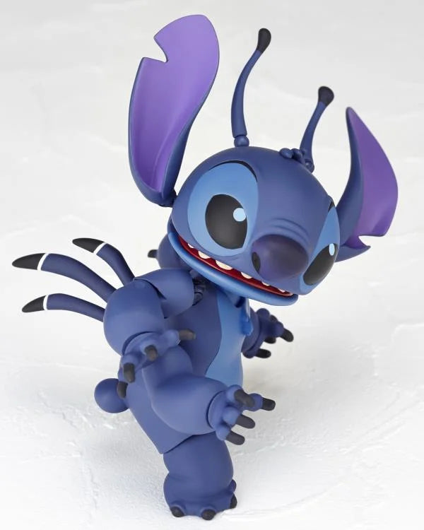 Amazing Yamaguchi Revoltech Action Figure Stitch NR035 - Highly Poseable Collectible Toy for Disney Fans and Anime Lovers - Perfect for Display, Photography, and Cosplay Inspiration