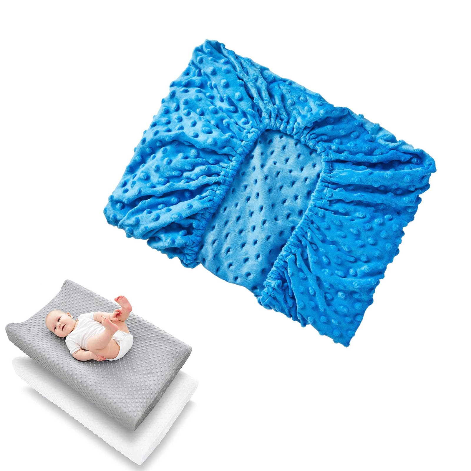 DIMITU Soft Baby Changing Pad - Waterproof, Machine Washable & Breathable Changing Mat for Boys & Girls - Perfect for Nursery, Travel & Diaper Changes