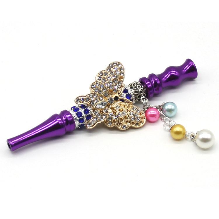Colorful Animal Pipe Holder with Removable Pendant & Easy-Clean Chimney | Unique Smoking Accessories for Tobacco & Herbs | Perfect for Home Use, Gifts & Collectors