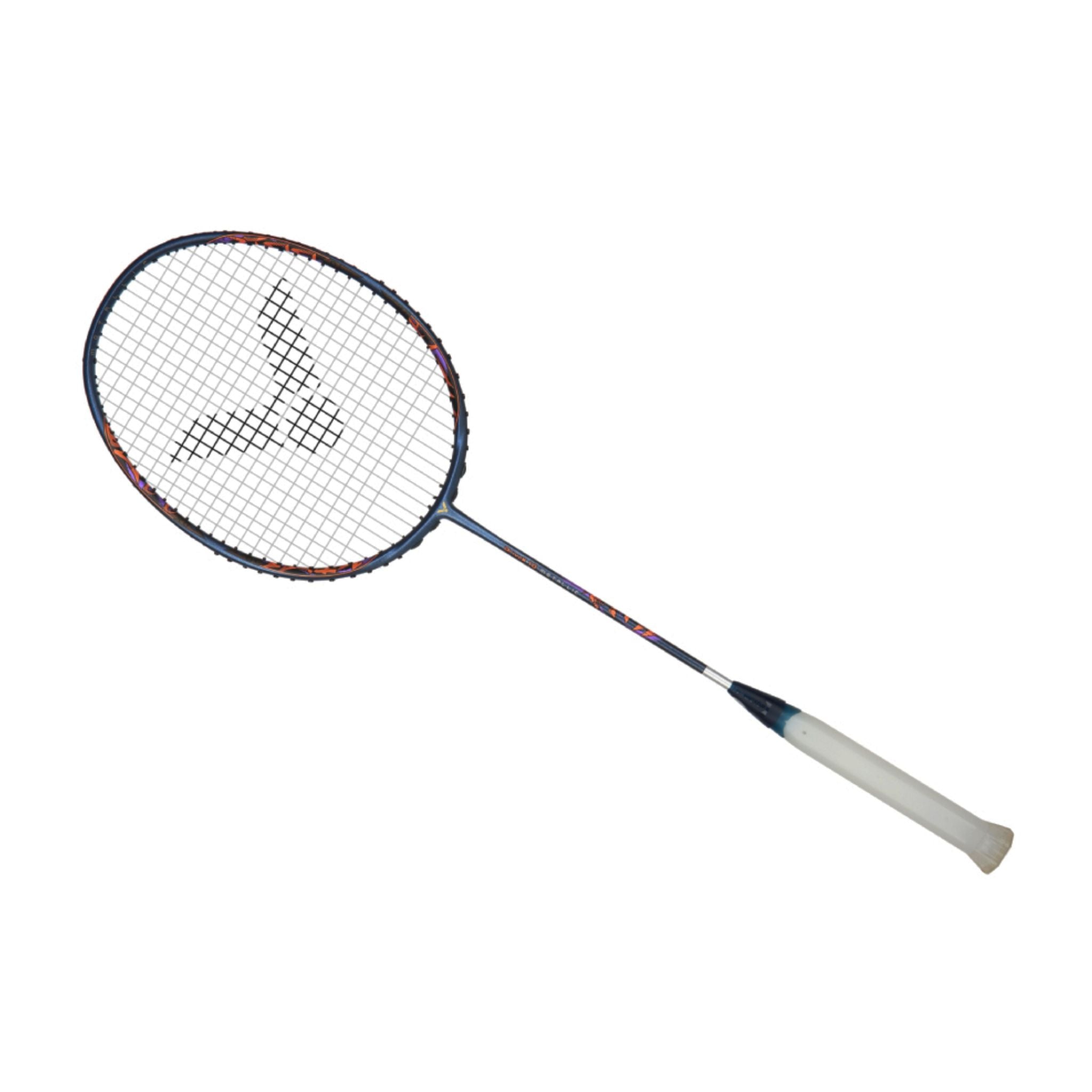 Victor DriveX 10 Metallic B Unstrung Badminton Racket - Limoges Blue | Professional Badminton Equipment for Training & Competitive Play