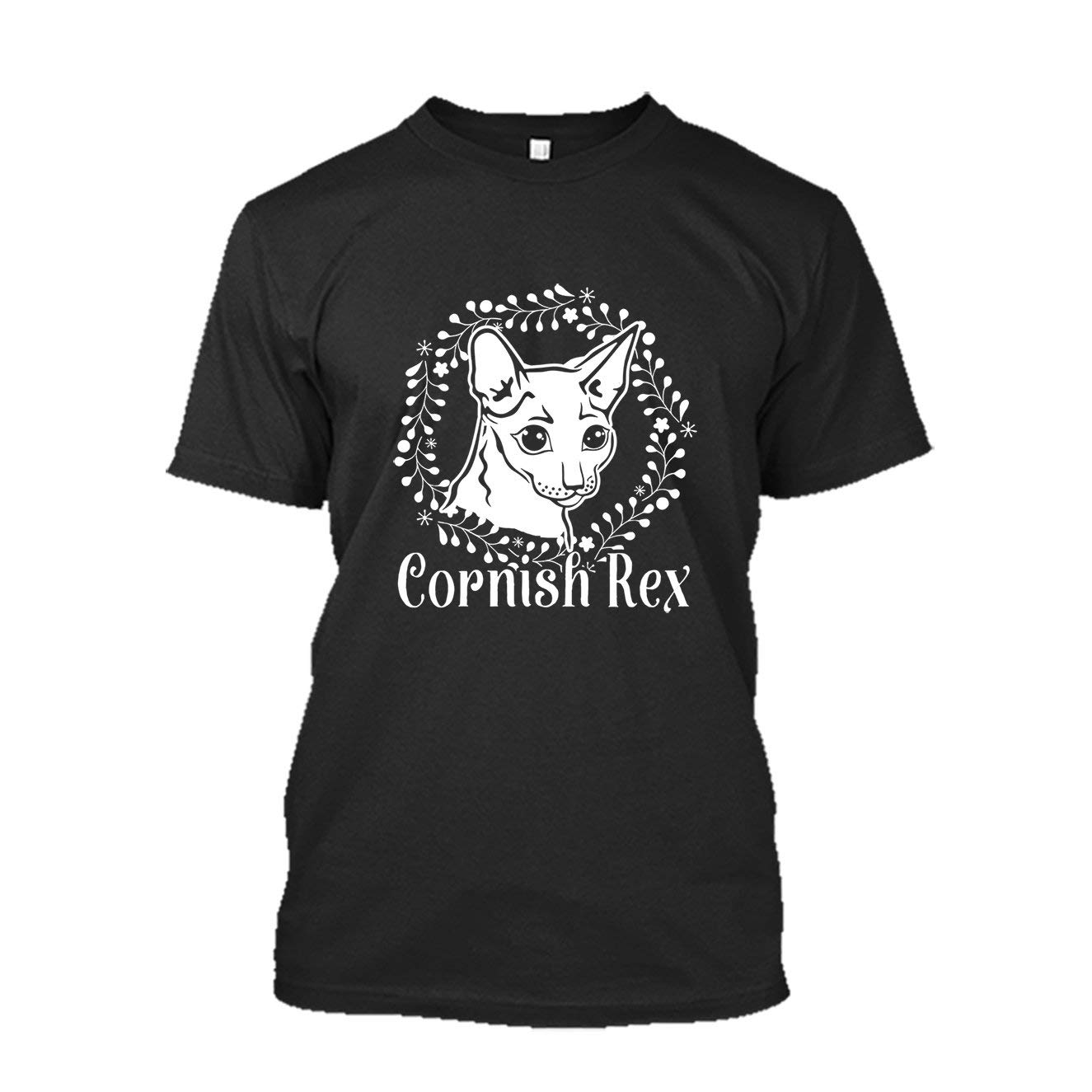 Cornish Rex Cat Vintage T-Shirt & Long Sleeve Shirt - Unique Cat Lover Apparel for Casual Wear & Gift Giving