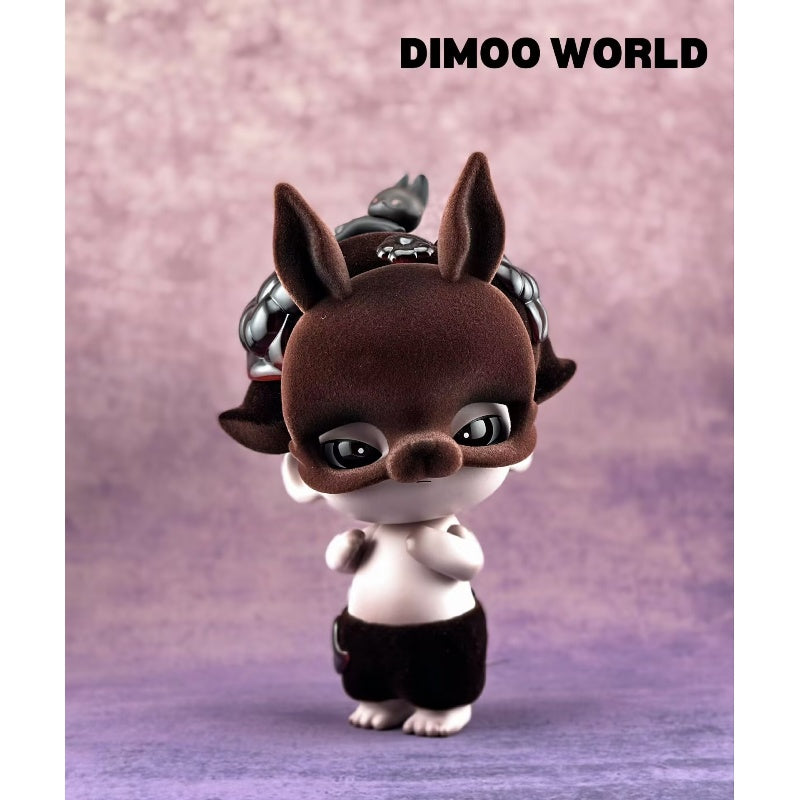DIMOO Angry Rabbit Limited Edition Collectible Figure - Cute Anime-Inspired Decor for Home, Office & Gamer Setup