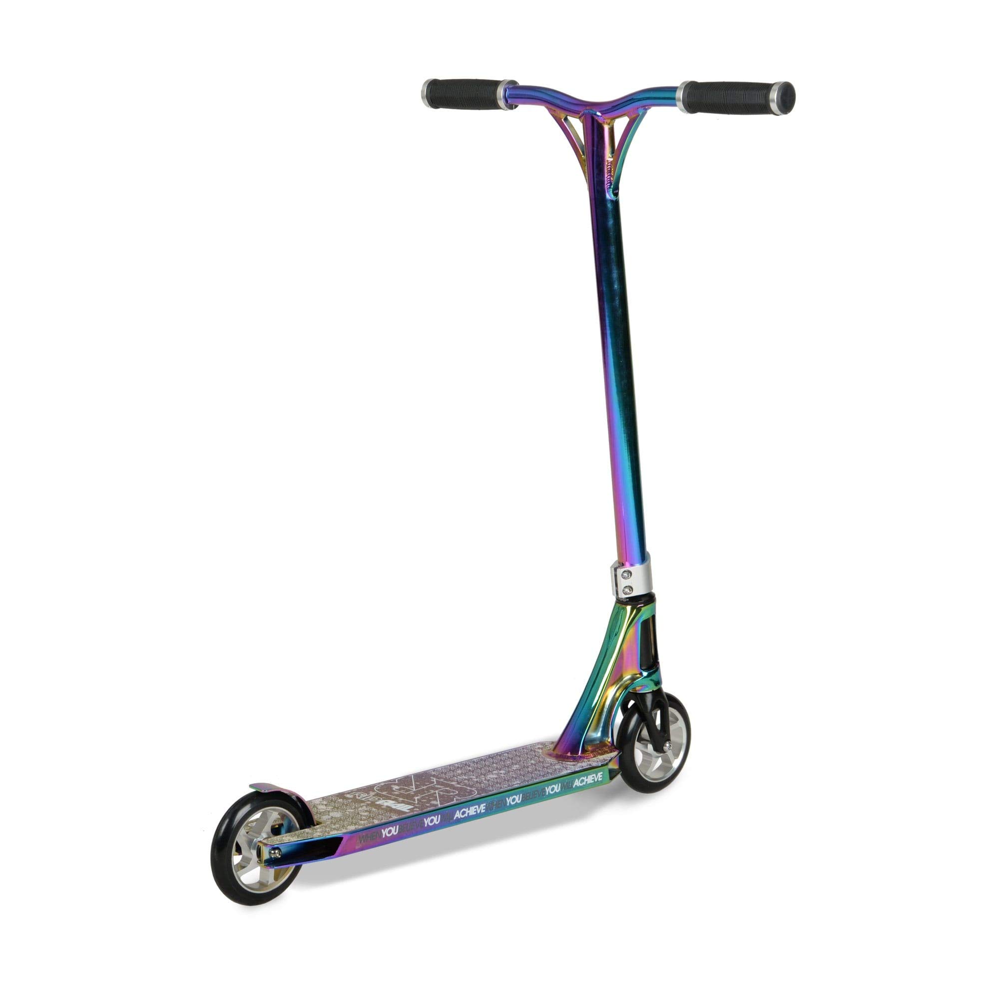 Pro Series 1 Performance Stunt Scooter - Lightweight Alloy Jet Fuel Deck with Cut-Out, ABEC-9 Bearings & Durable Alloy Wheels for Professional Tricks - Perfect for Skate Parks, Street Stunts & Extreme Scooter Riding
