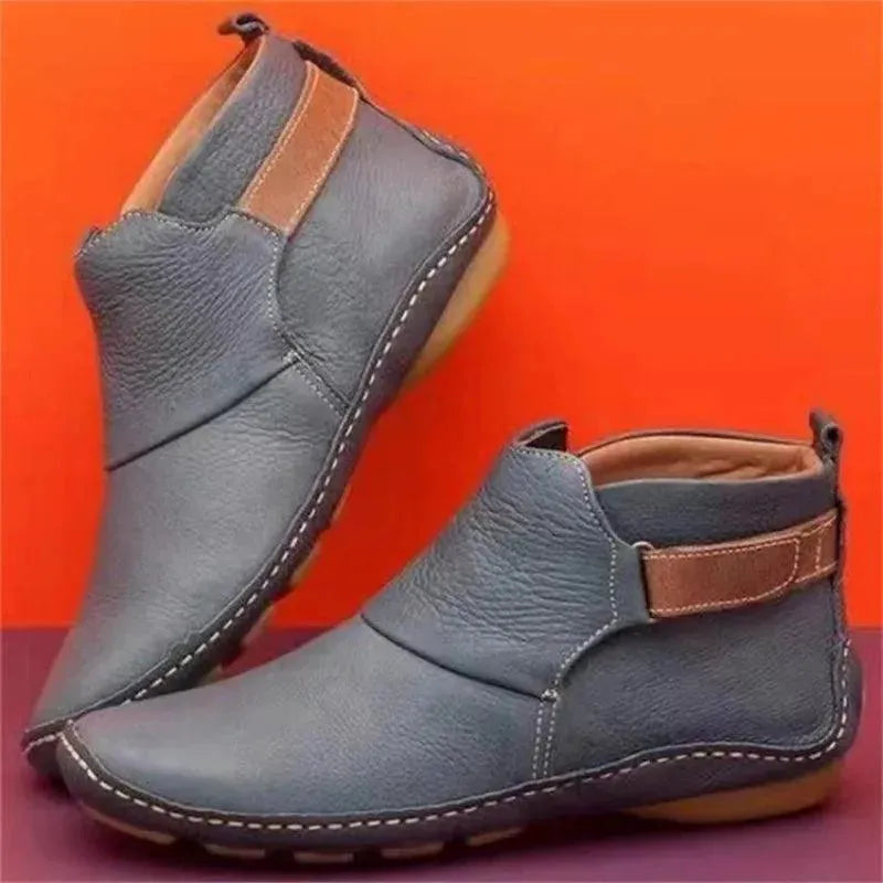 Non-Slip Waterproof Women's Ankle Boots for Walking, Hiking & Outdoor Activities - Comfortable Casual Winter Shoes for Rainy Days