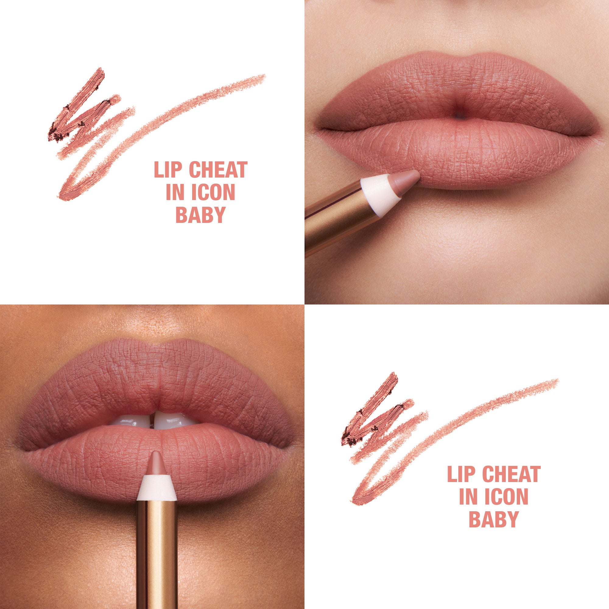 Charlotte Tilbury Lip Cheat Lip Liner - Long-Lasting, Waterproof Lip Pencil for Precise Definition & Fuller Lips | Perfect for Everyday Wear, Date Night & Special Occasions