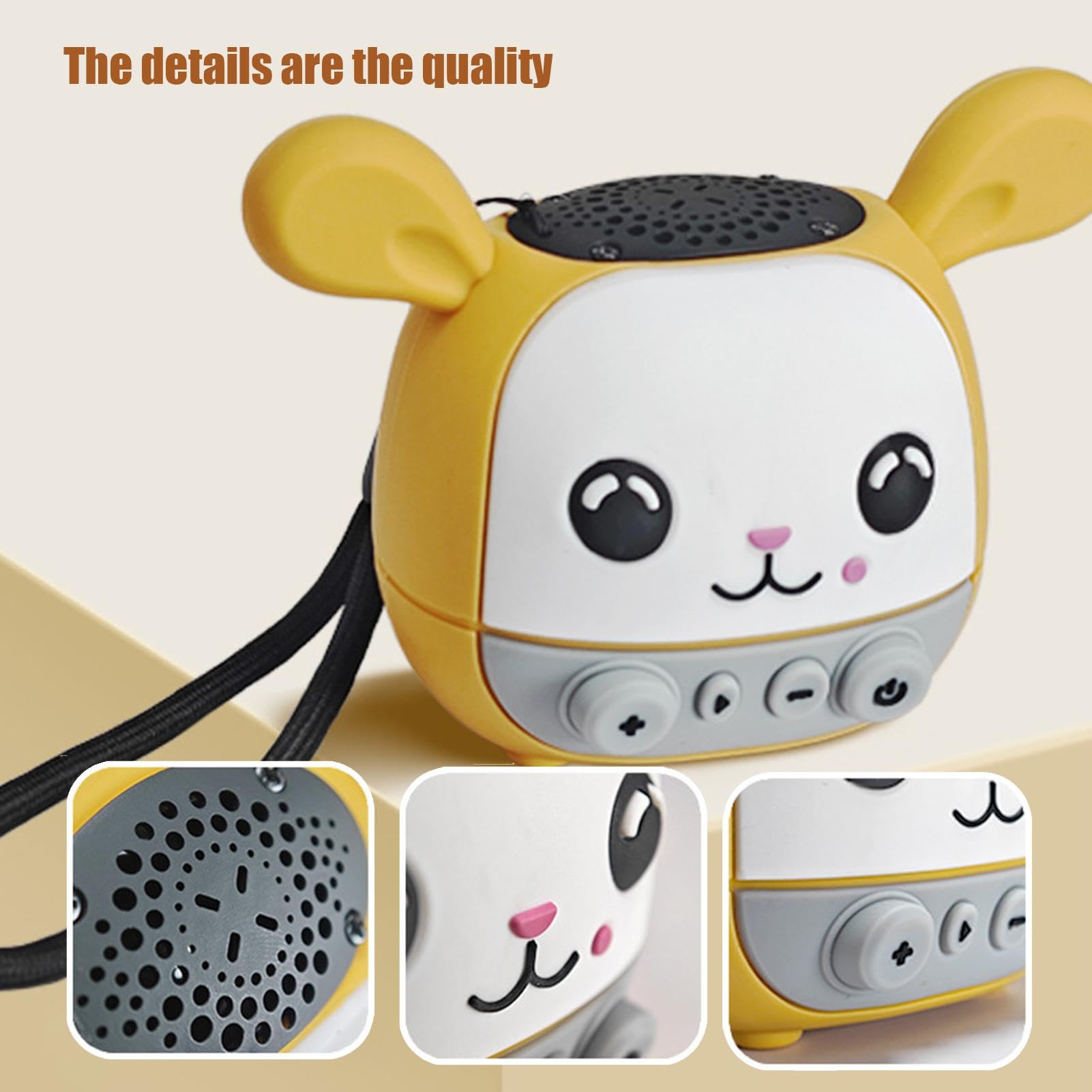 Wireless Speakers for Kids & Adults - Portable Smart Bluetooth Speaker with True Wireless Stereo Pairing for Powerful Room Sound, Perfect for Home, Outdoor, and Party Use