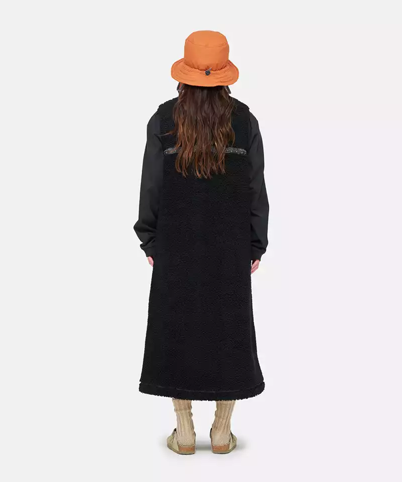 Gramicci x and wander JQ Tape Fleece Dress - Women's Outdoor Fleece Dress for Hiking, Camping & Casual Wear