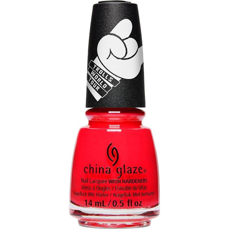 China Glaze No Holds Barbie Pink Nail Polish 0.5 oz #84825 - Long Lasting Chip Resistant Formula for Salon Quality Manicures at Home, Perfect for Parties, Weddings & Special Occasions