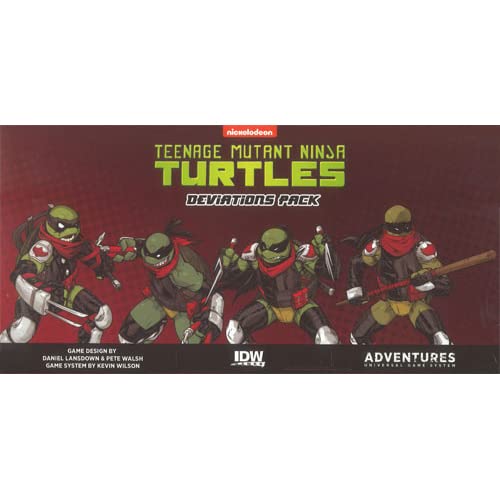 IDW Games Teenage Mutant Ninja Turtles Adventures: All The Loot Bundle - Ultimate Collection for TMNT Fans, Perfect for Game Nights and Family Fun