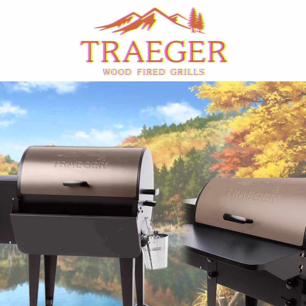 Traeger Folding Front Shelf for Tailgater & Bronson Pellet Grills - Perfect for Outdoor BBQ, Camping & Tailgating Parties