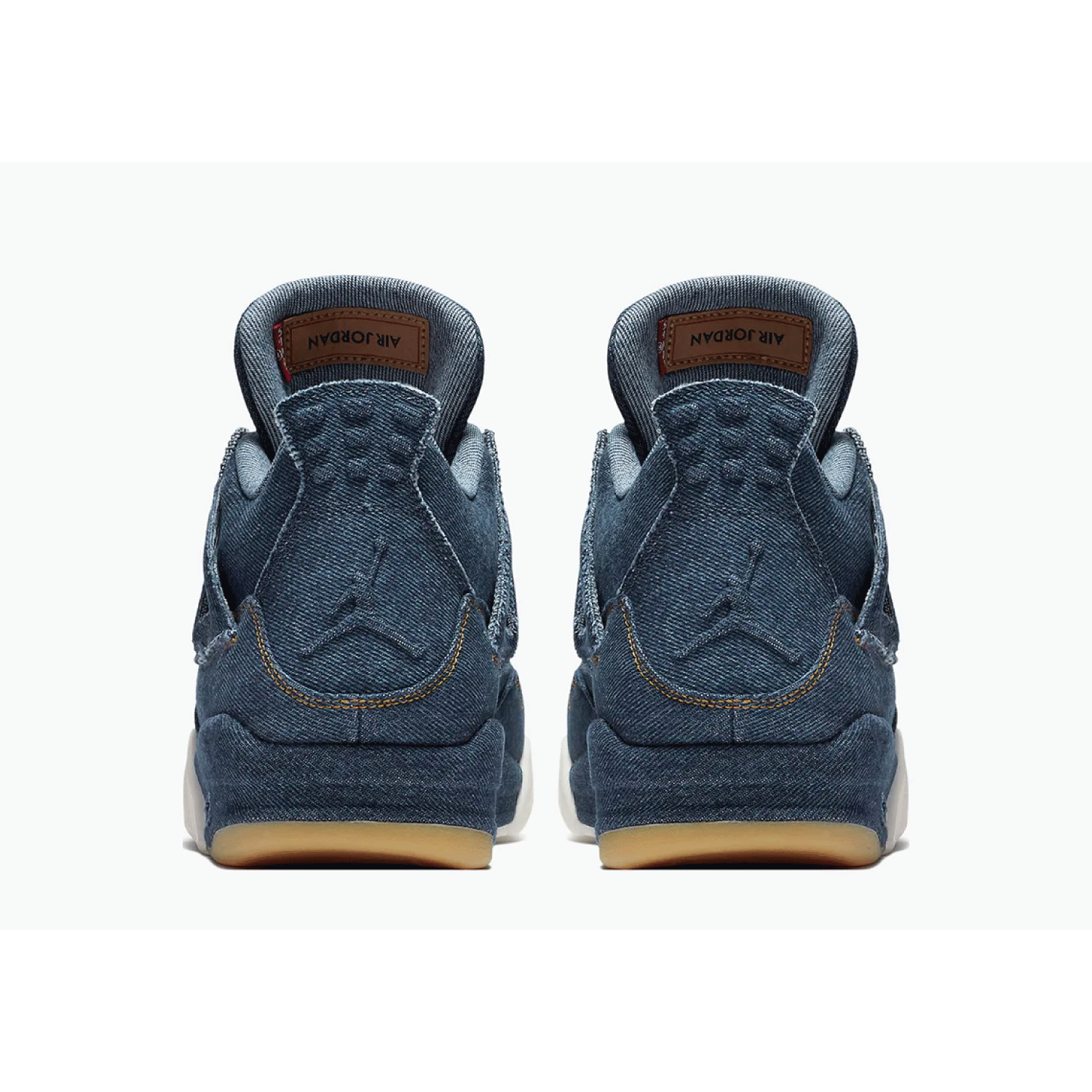Levi's x Air Jordan 4 Retro 'Denim' Sneakers - Limited Edition Men's Basketball Shoes for Streetwear & Collectors