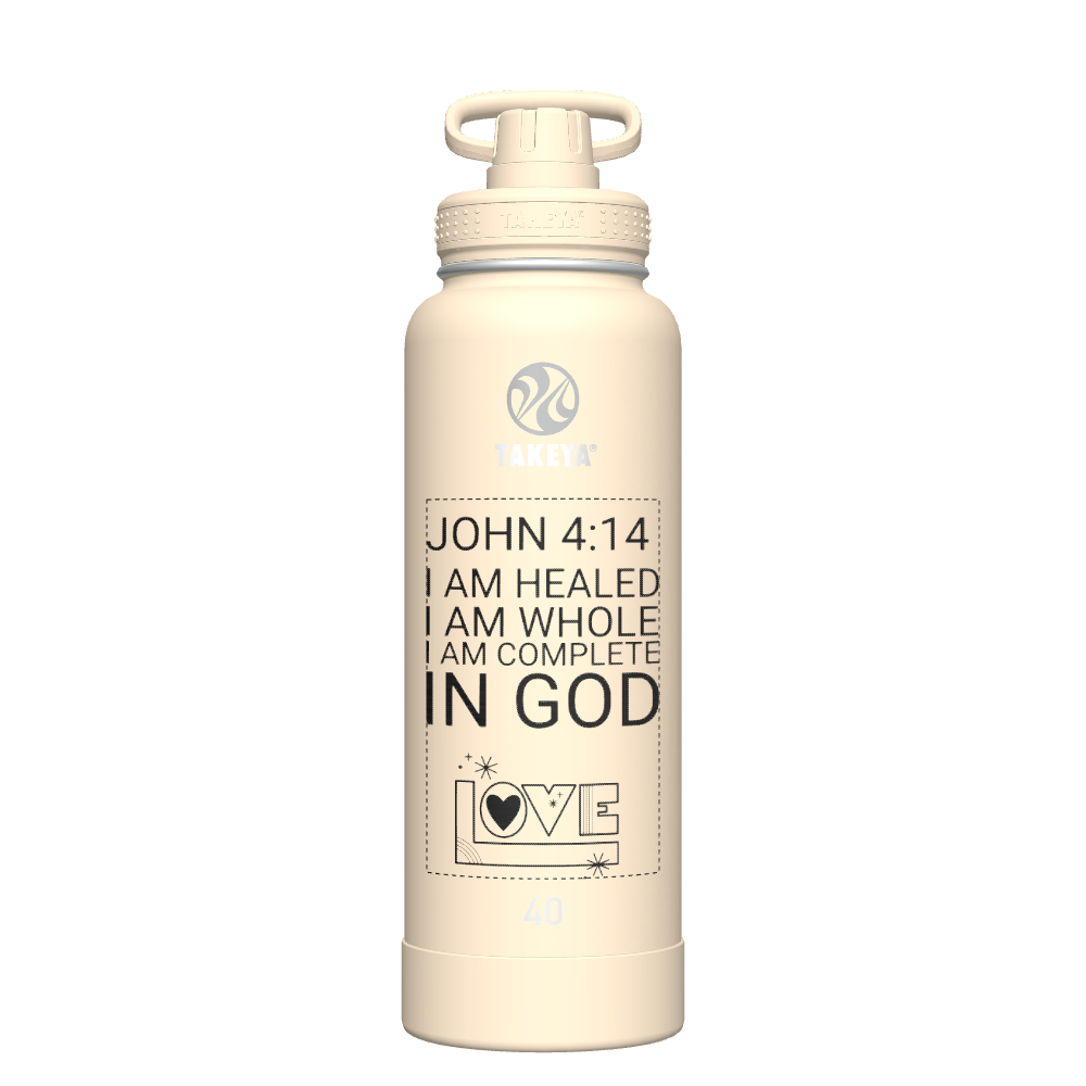 40oz Leak-Proof Bottle Spout Lid for Oat Milk - Customizable & Durable - Perfect for Smoothies, Coffee, and On-the-Go Drinks