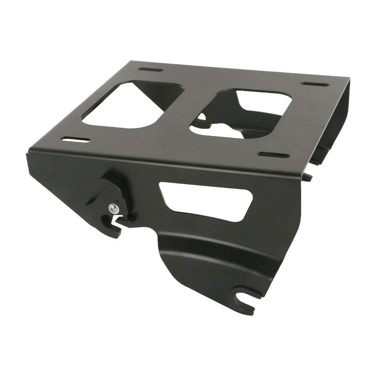 TCMT King Tour Pack Wrap-Around Backrest & Solo Mounting Rack for Harley Touring Models (2014-2025) - Compatible with CVO Road King, Road Glide, Street Glide & Electra Glide - Perfect for Long-Distance Rides & Enhanced Passenger Comfort