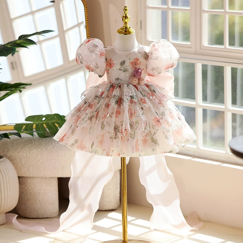 Girls Birthday Princess Dress - Elegant Pageant Gown for Special Occasions | Perfect for Birthday Parties, Pageants & Formal Events