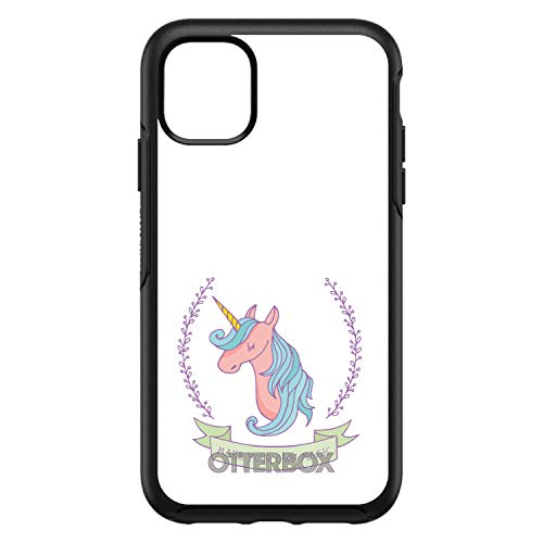 Unicorn - Make Your Own Magic - White On Black Case