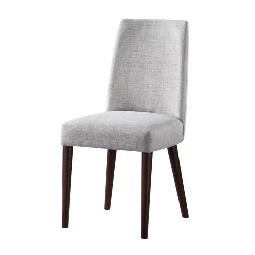 **Modern Fabric Upholstered Dining Chairs with Solid Wood Legs - Urban Style Kitchen & Accent Chair (Single Pack) - Perfect for Living Room, Kitchen, Bedroom & Dining Area - Expresso Brown**    *(Use Scenarios: Ideal for home dining sets, kitchen breakfast nooks, cozy living room seating, or stylish bedroom accent chairs.)*
