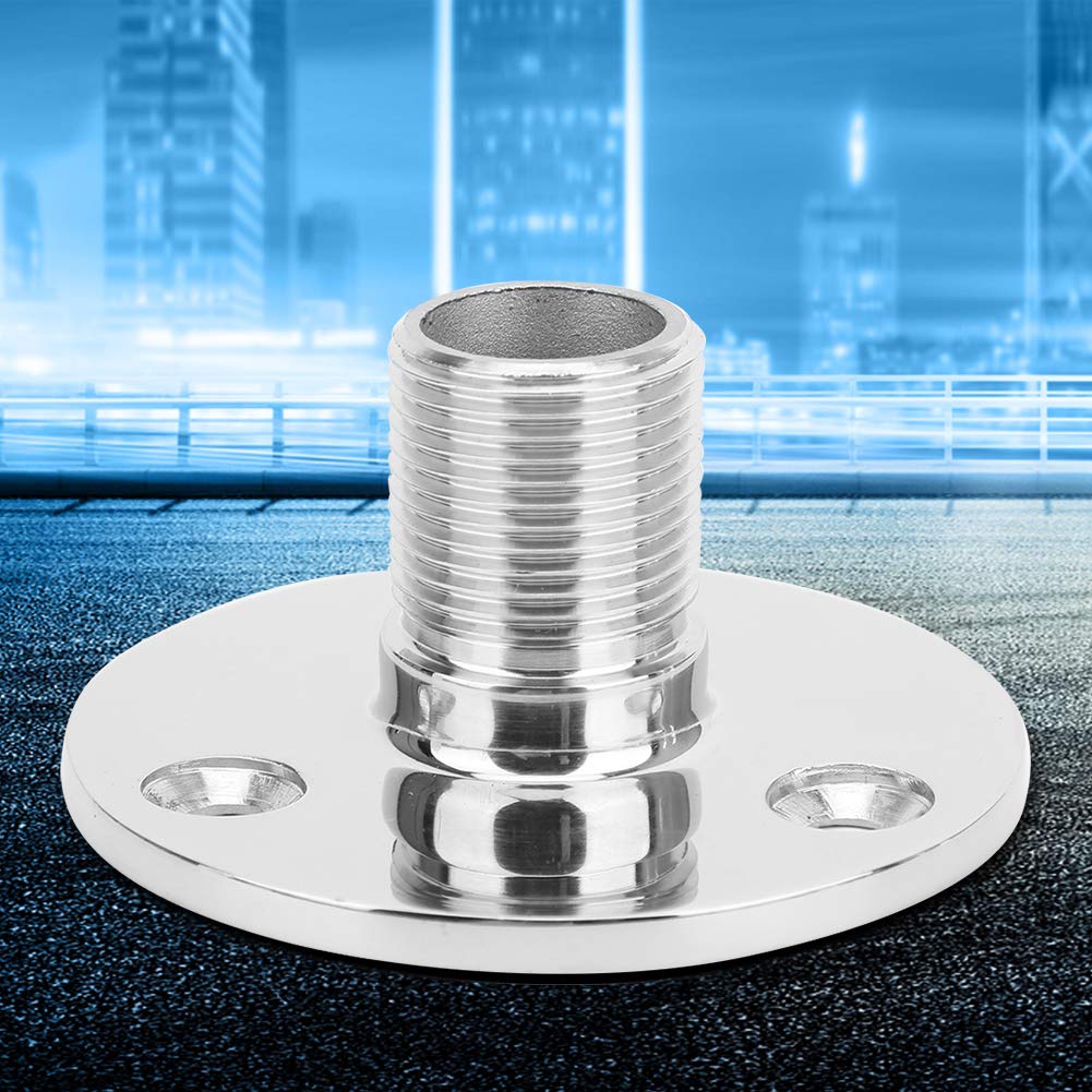 EVTSCAN 316 Stainless Steel Marine Antenna Mount for Boats - Waterproof & Durable Boat Accessory