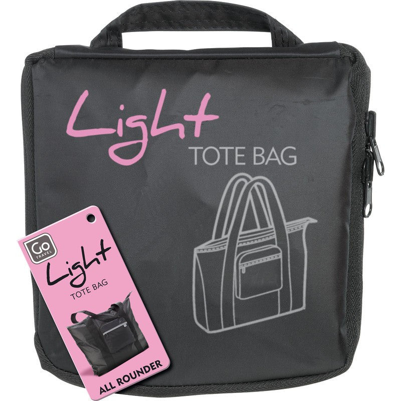 Go Travel Lightweight Foldable Tote Bag - Waterproof Reusable Shopping & Beach Tote for Women - Perfect for Groceries, Gym, Travel & Daily Use