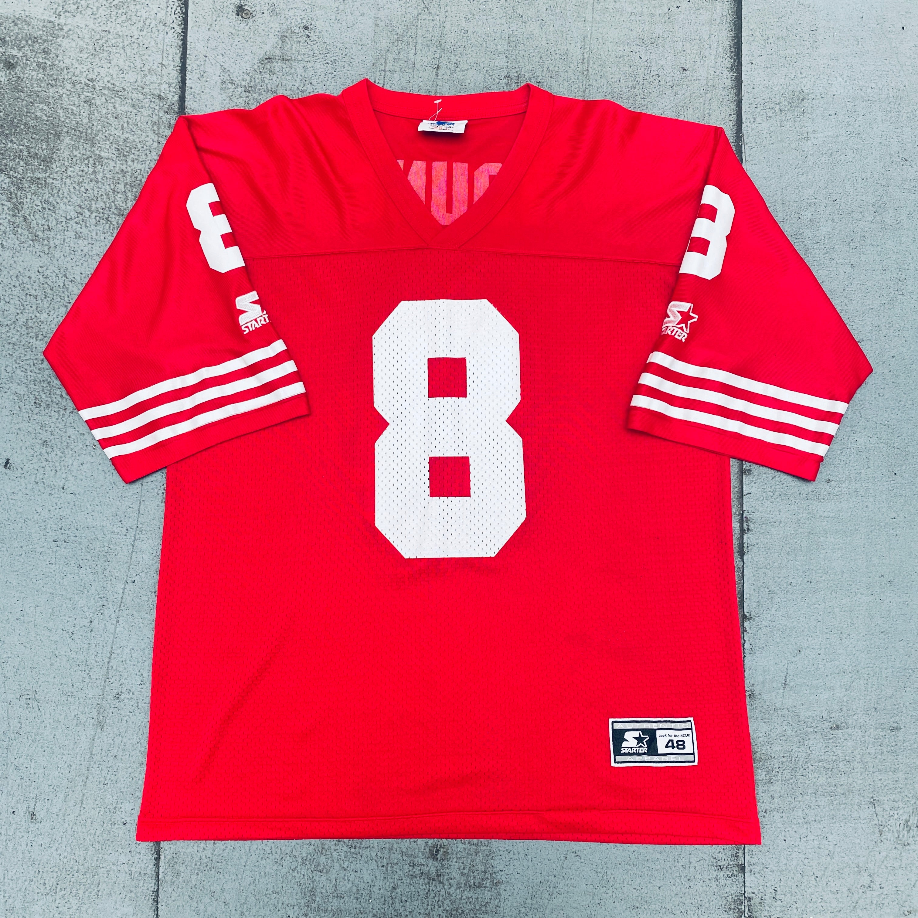 Steve Young San Francisco 49ers 1994-1995 Throwback Jersey (Large) - Vintage NFL Football Fan Gear for Game Day & Collectors