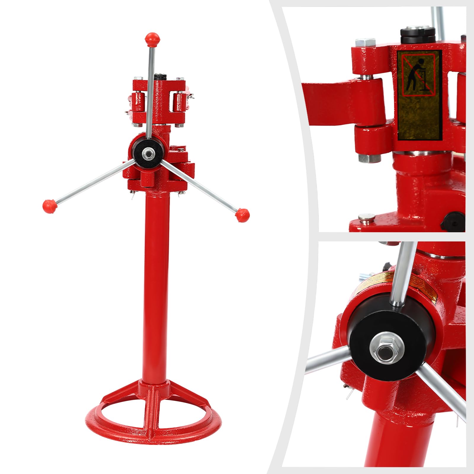 Heavy Duty 2200lbs Strut Spring Compressor Tool - Cast Iron Auto Coil Spring Compressor for Cars, Trucks & SUVs - Perfect for Vehicle Suspension Repair and Maintenance