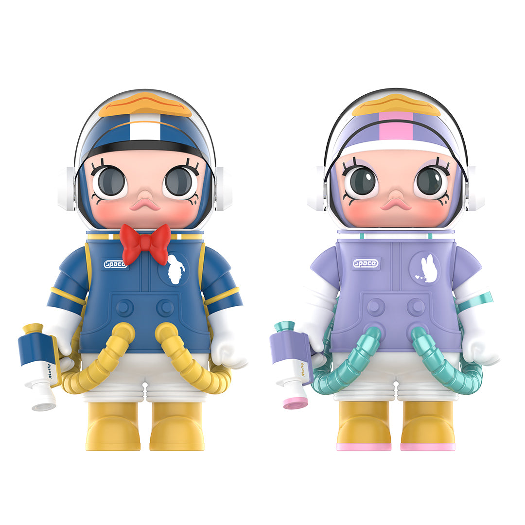 POP MART MEGA Space Molly 400% Donald Duck & Daisy Duck Collectible Vinyl Figure - Perfect for Disney Fans, Home Decor, and Collector's Display