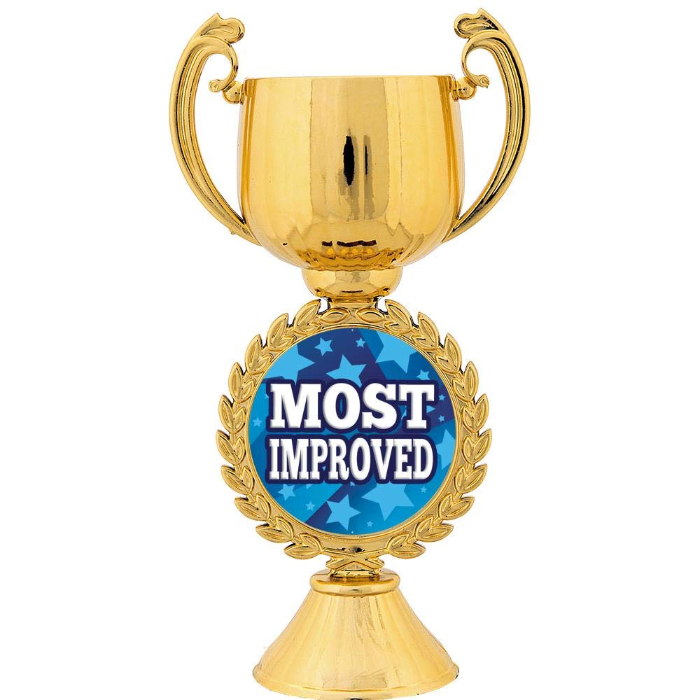 Personalized Most Improved Trophy - 7.25