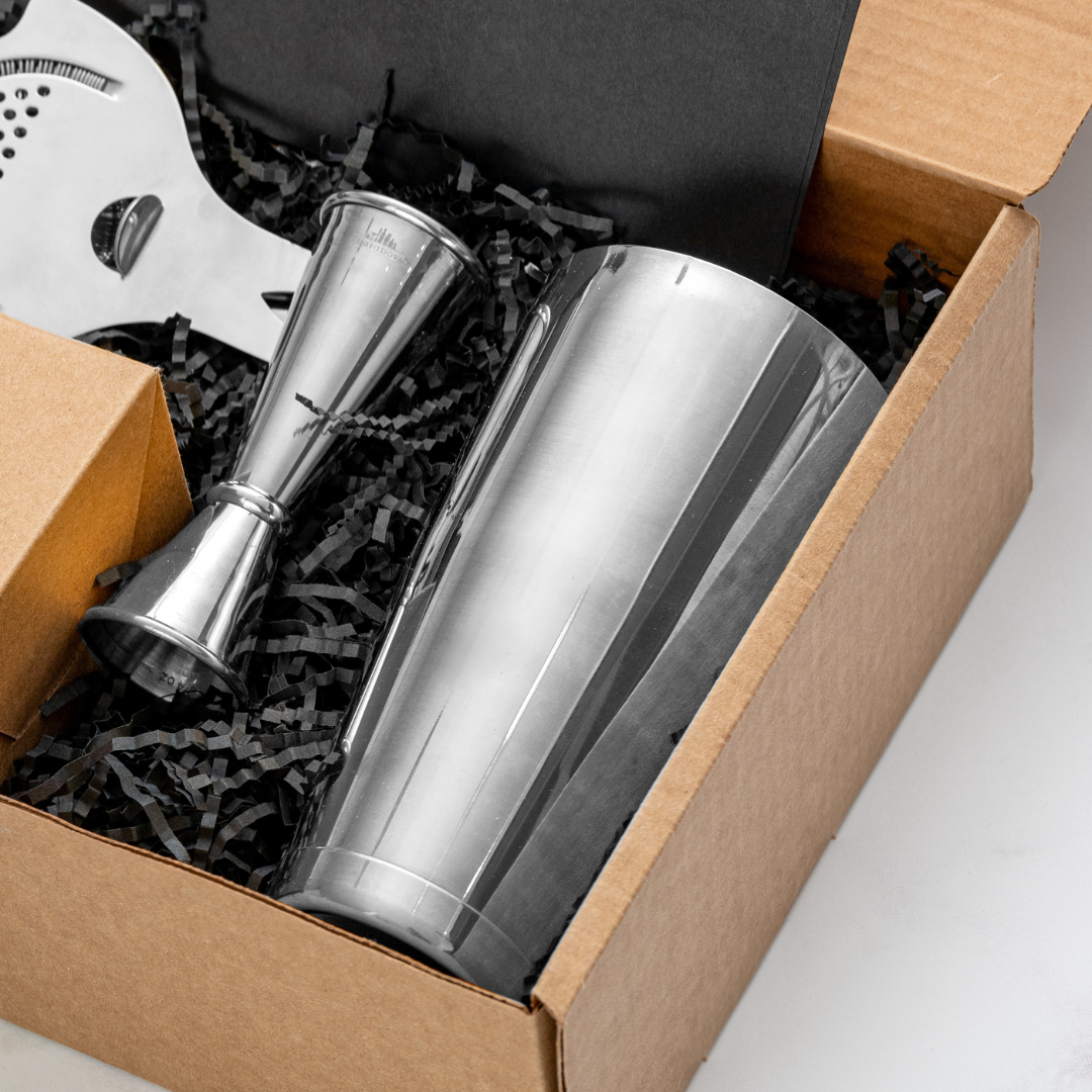 Premium Barware Gift Set - 12-Piece Cocktail Making Kit with Shaker, Jigger & Tools - Perfect for Home Bartending, Parties & Gifts