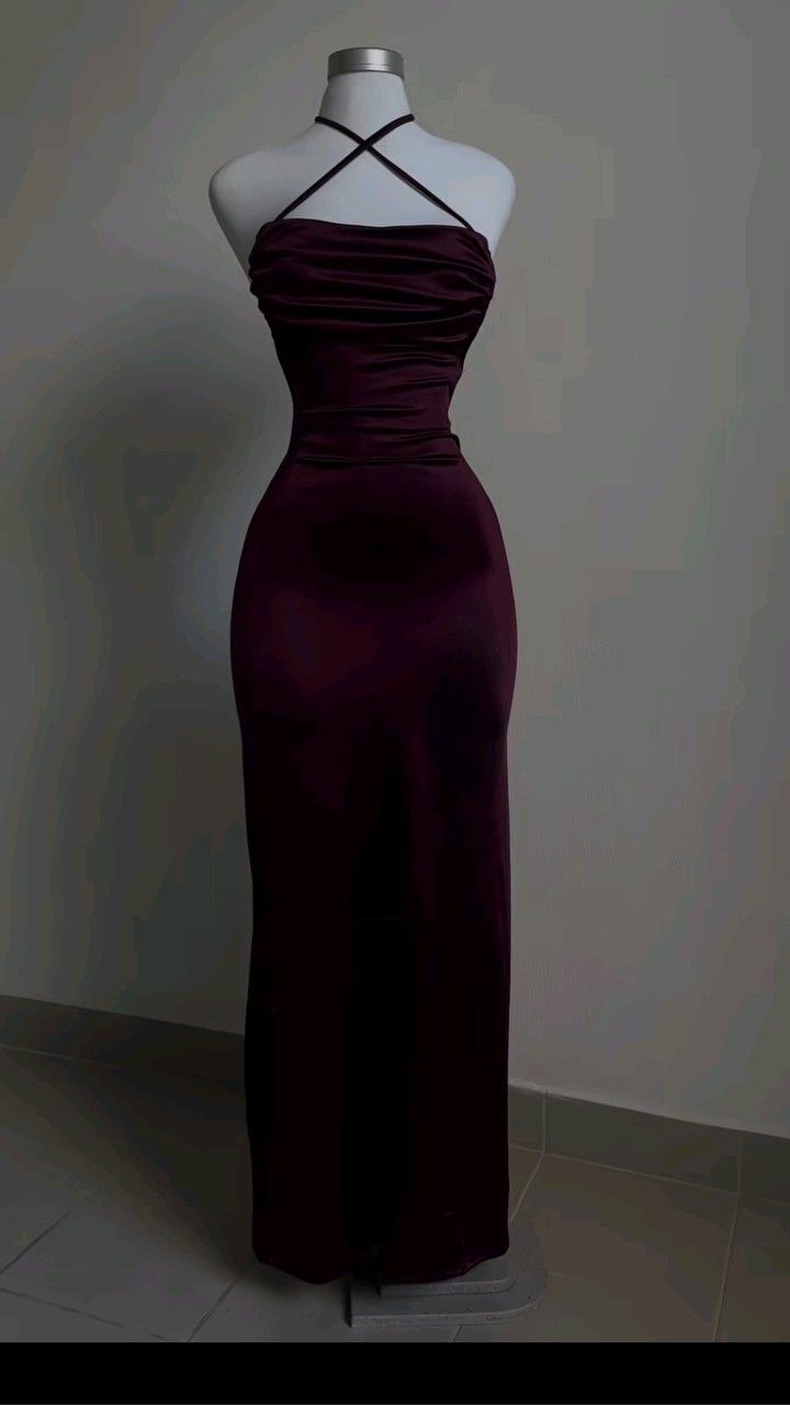 Elegant Burgundy Sheath Dress for Birthday & Prom - J5443 | Perfect for Evening Parties, Formal Events & Special Occasions
