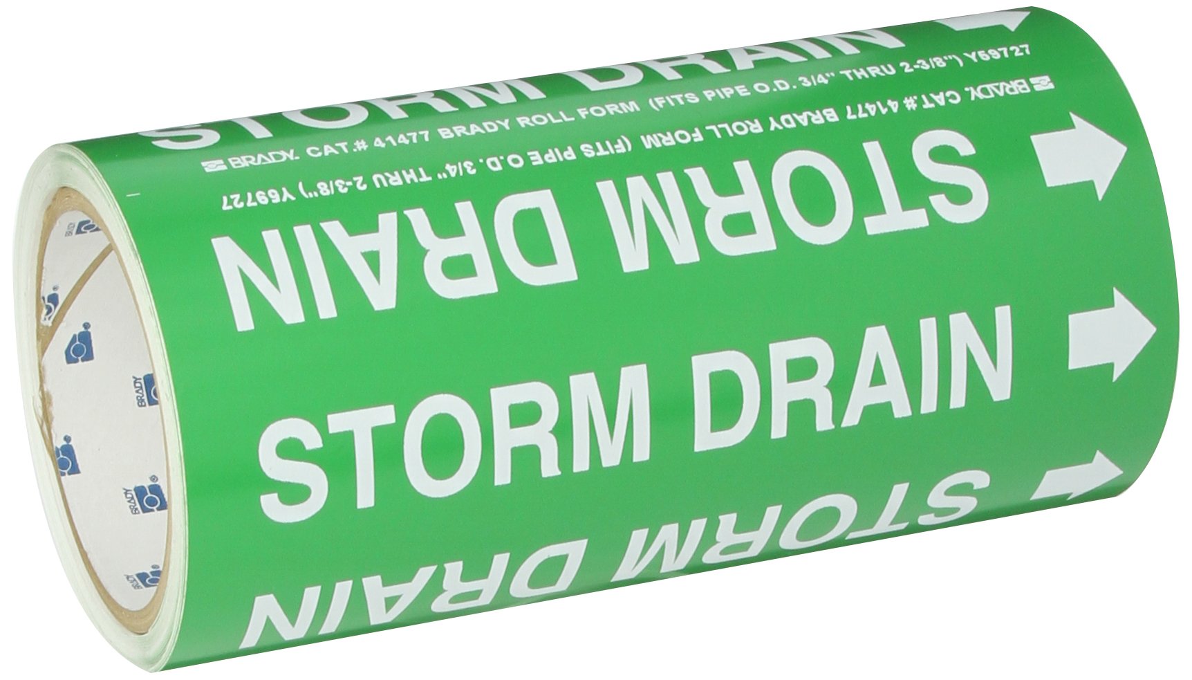 Brady 41477 Roll Form Pipe Markers - B-946, 8