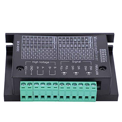 20kHz Stepper Motor Driver DM4A - Energy Efficient Semi-Automatic Power Shielding Controller for CNC Machines, 3D Printers & Industrial Automation