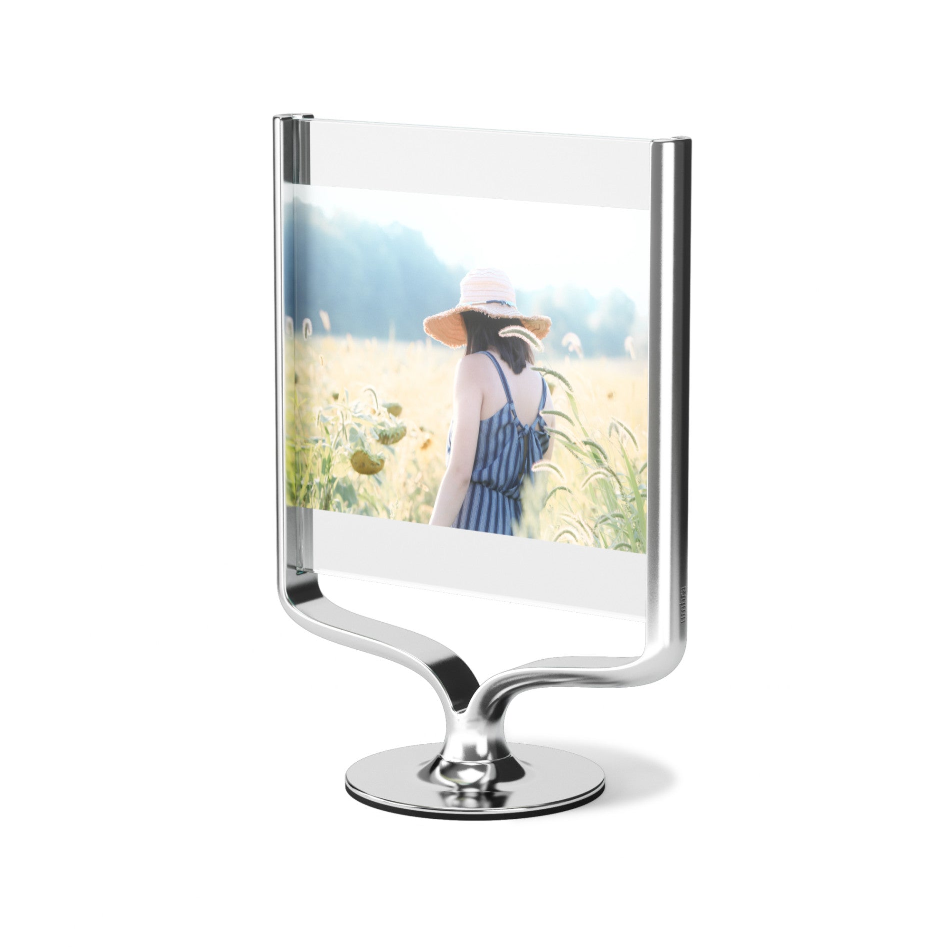 Wishbone Picture Frame - Elegant Wooden Photo Display for Home Decor, Perfect for Weddings, Anniversaries & Family Memories