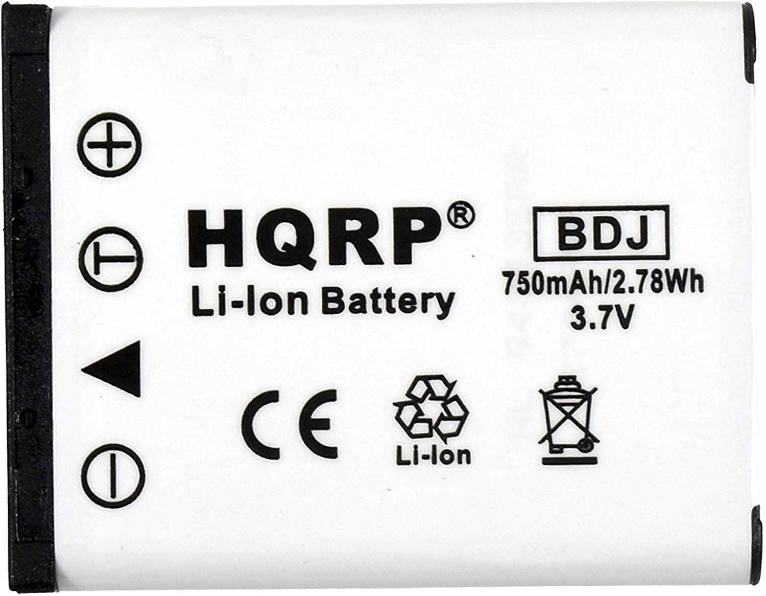 HQRP 2-Pack Replacement Batteries for Olympus Stylus 730/740/750/760/770 SW Digital Cameras - Waterproof Shockproof Camera Accessories (Perfect for Travel, Underwater Photography & Outdoor Adventures)