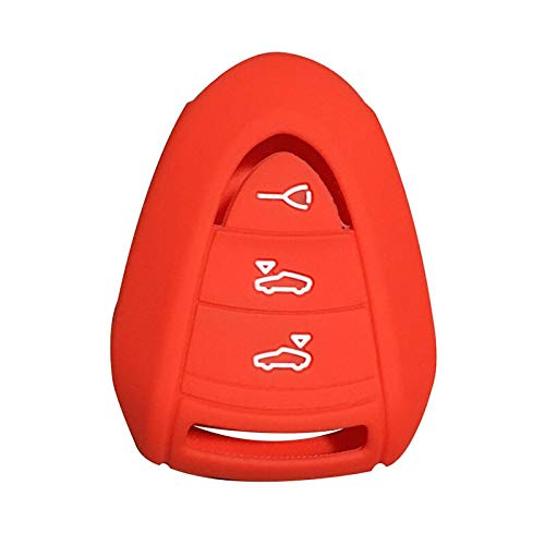Silicone Key Cover for Porsche 911 997 Cayman - Car Accessories for Protection