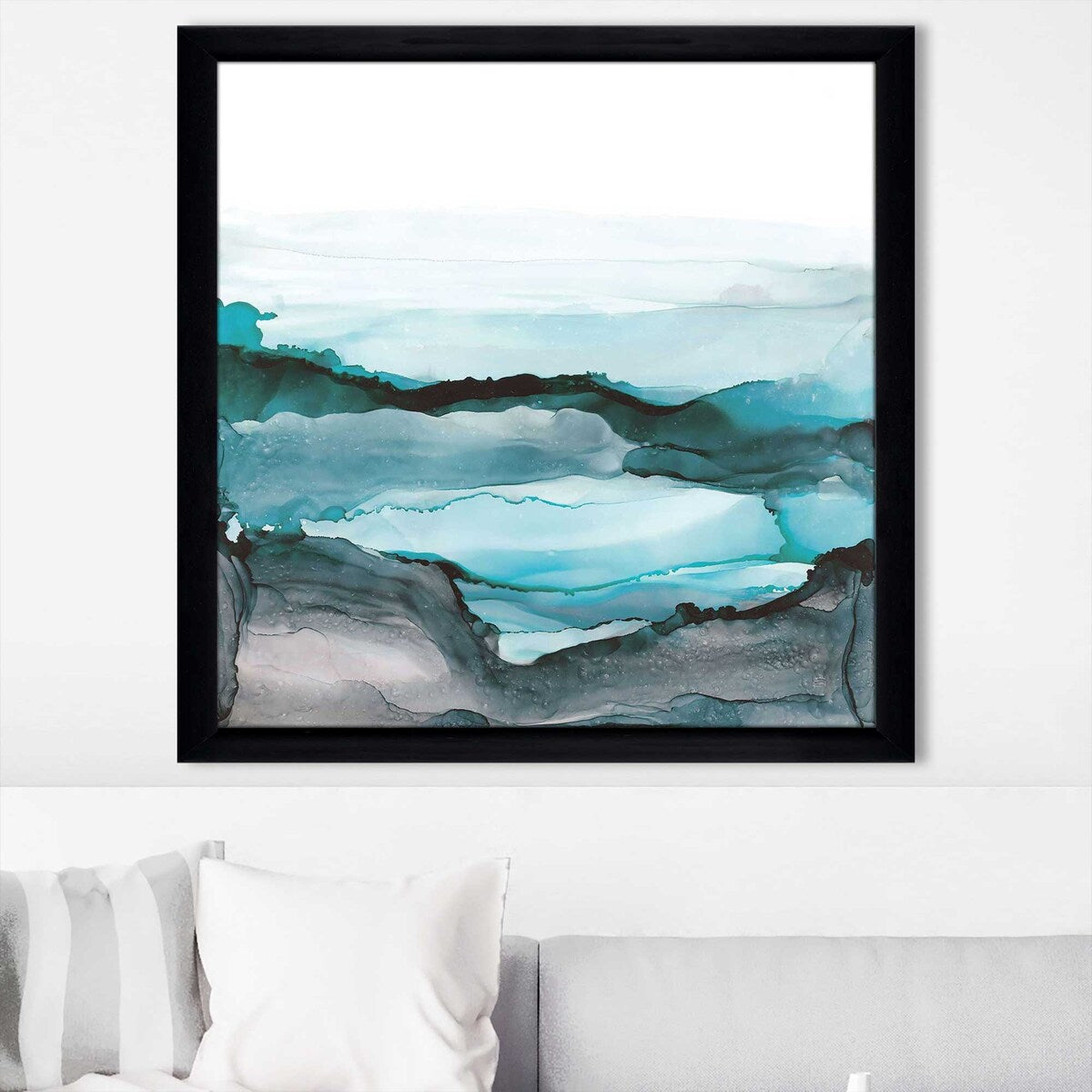 Chris Paschke Aquascape II Acrylic Wall Art Print - Modern Home Decor for Living Room, Bedroom & Office