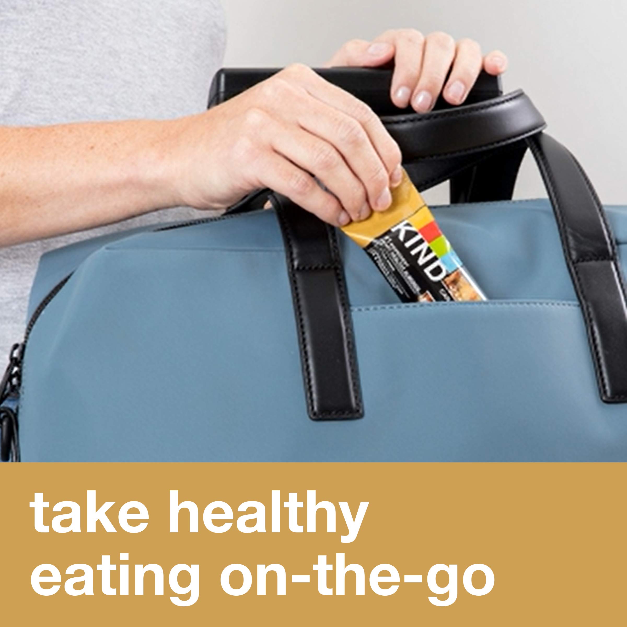 KIND Bars, Caramel Almond & Sea Salt - Healthy Gluten Free Snacks with 6g Protein, Low Sugar, 36 Count - Perfect for On-the-Go Energy, Workout Fuel & Office Snacking
