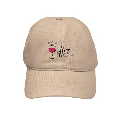 Khaki - Wine Princess Cap