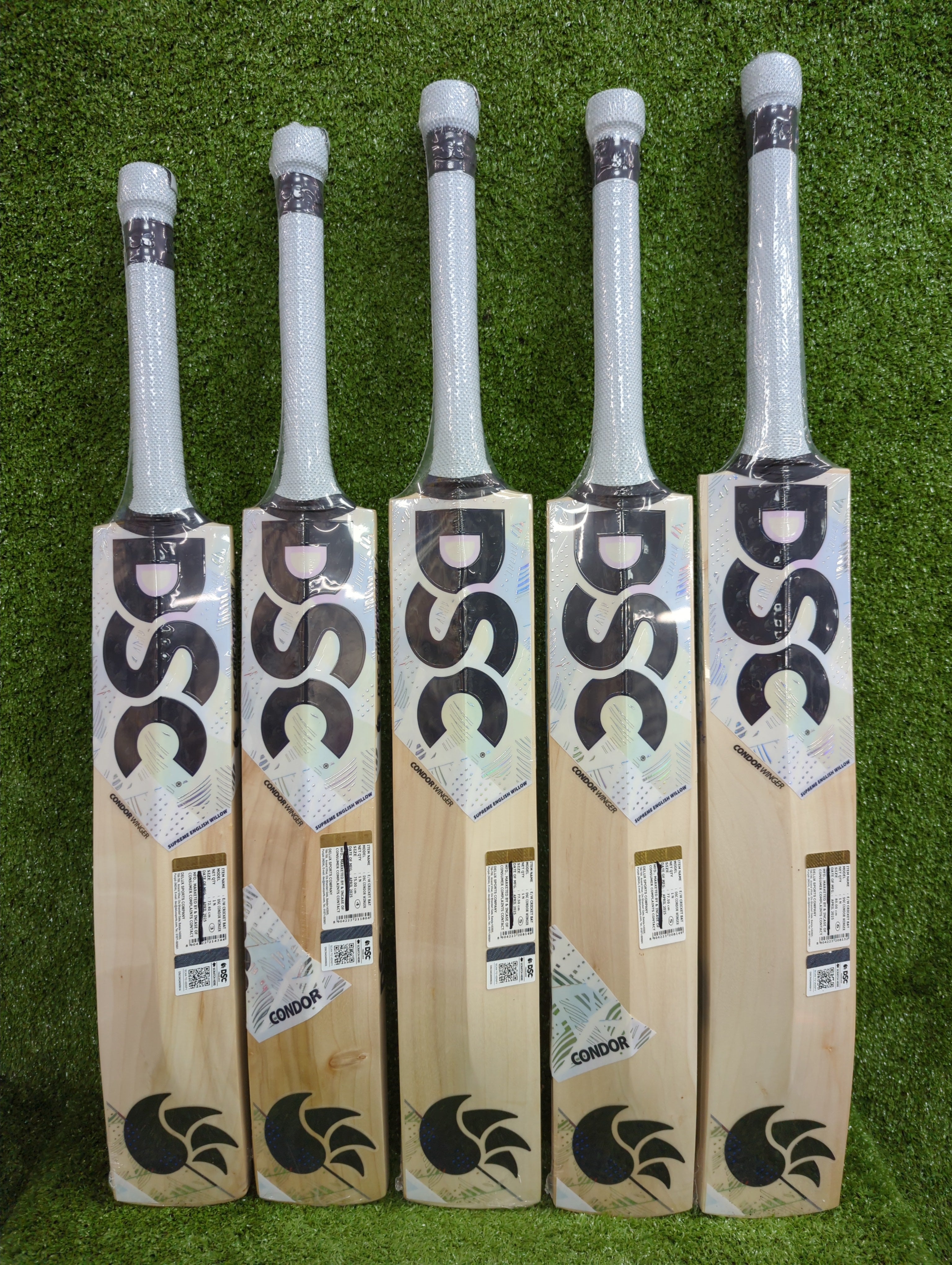 DSC Condor Winger Junior/Youth Cricket Bat - English Willow - Perfect for Kids Cricket Practice & Matches