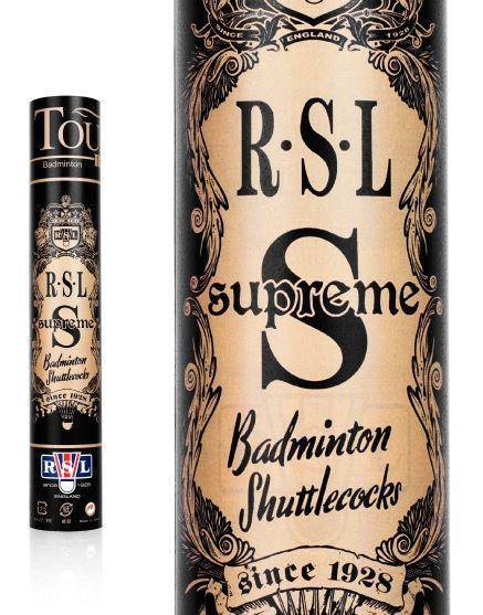 Premium RSL Supreme Feather Badminton Shuttles - High-Quality Goose Feather Shuttlecocks for Professional & Recreational Play - Perfect for Tournaments, Training & Casual Games