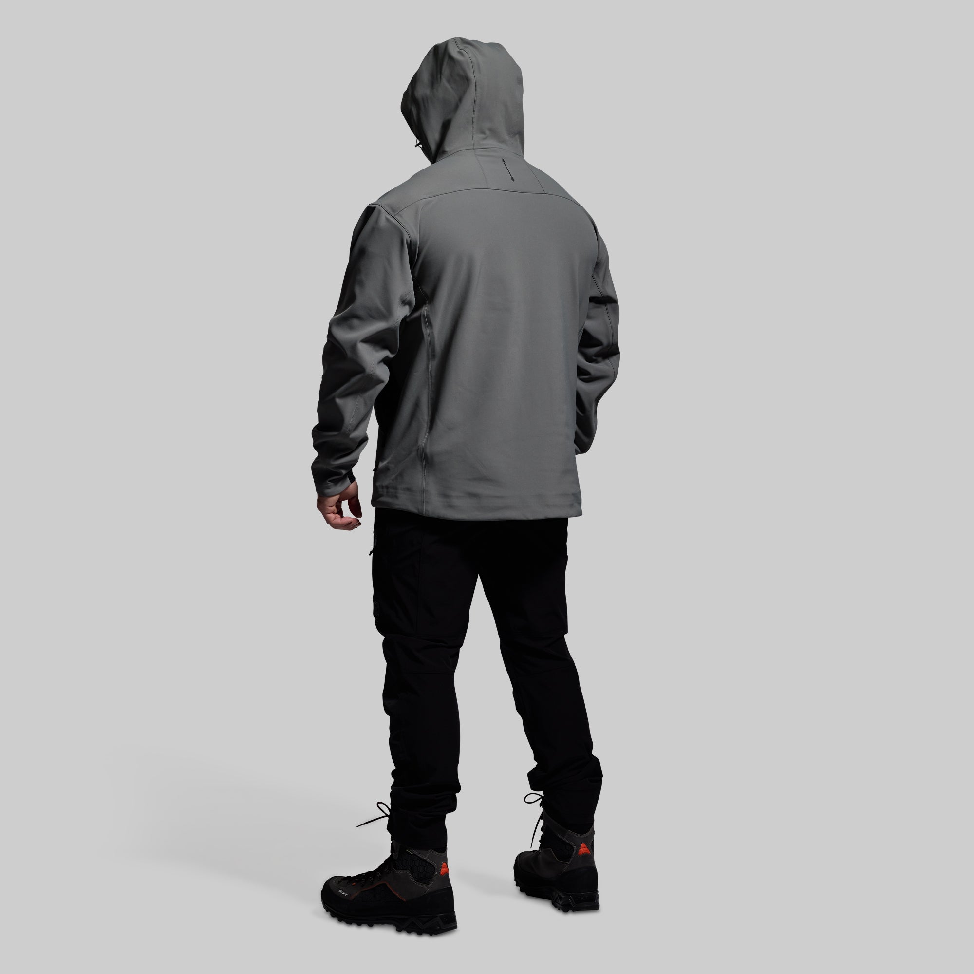 Men's Waterproof Windproof Barrier Jacket - Wolf Grey | Outdoor Hiking, Camping & Travel Essential