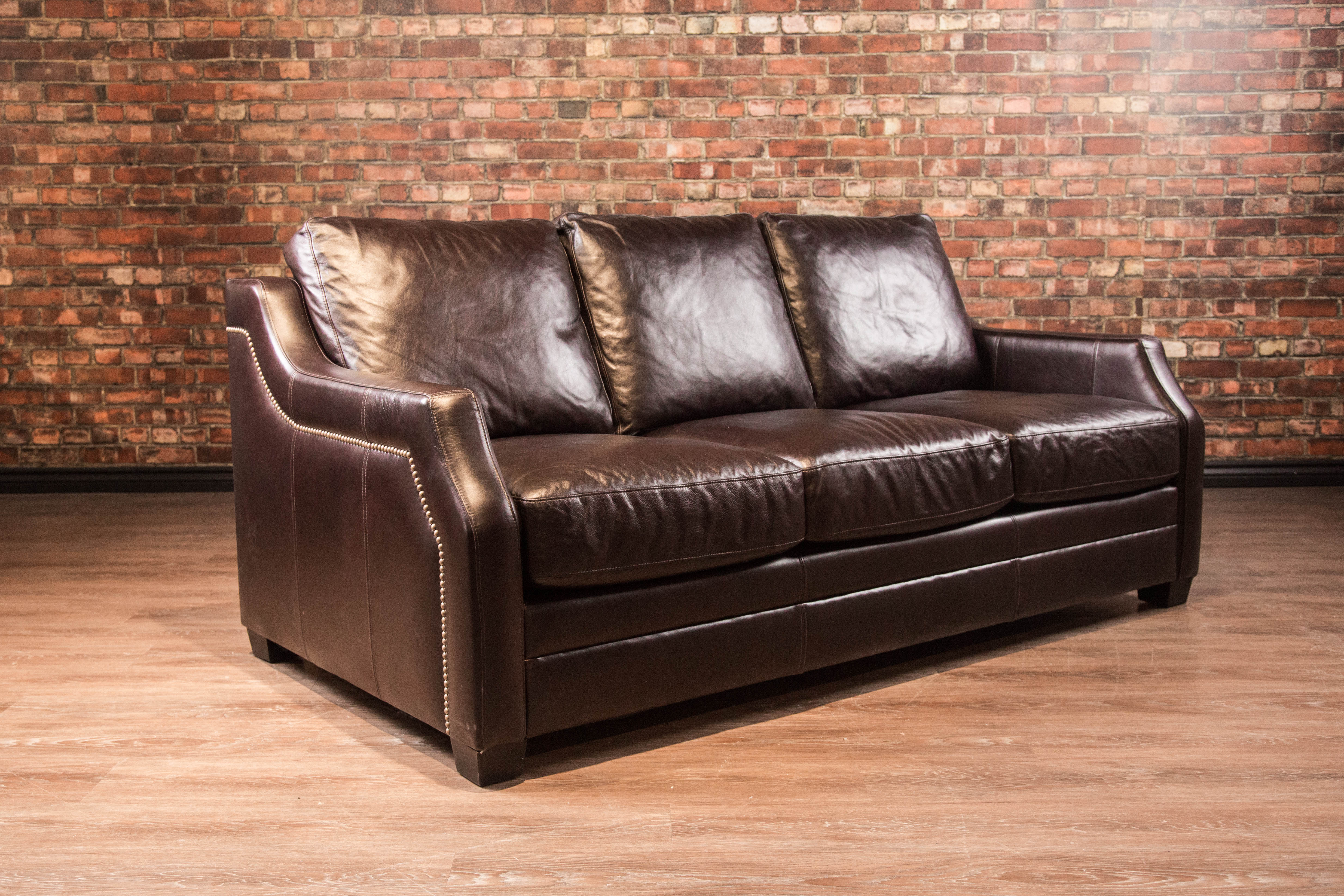 Premium EL PASO Genuine Leather Sofa - Modern Luxury Living Room Furniture for Home & Office Comfort
