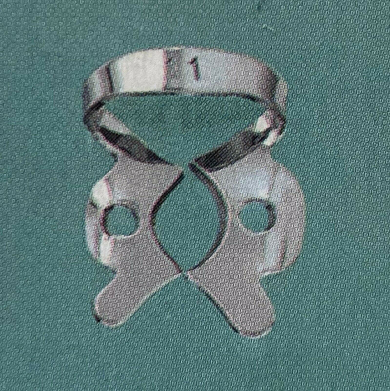 6pcs Endodontic Rubber Dam Clamps for Molars - Dental Instruments Set (#W8A) - Perfect for Root Canal Treatments & Dental Procedures