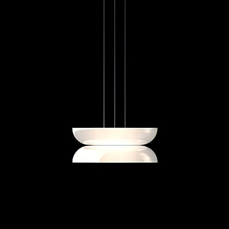 Modern Alba LED Glass Pendant Light - Dimmable Hanging Fixture for Kitchen Island, Dining Room & Bedroom Lighting | Energy Efficient & Stylish Home Decor