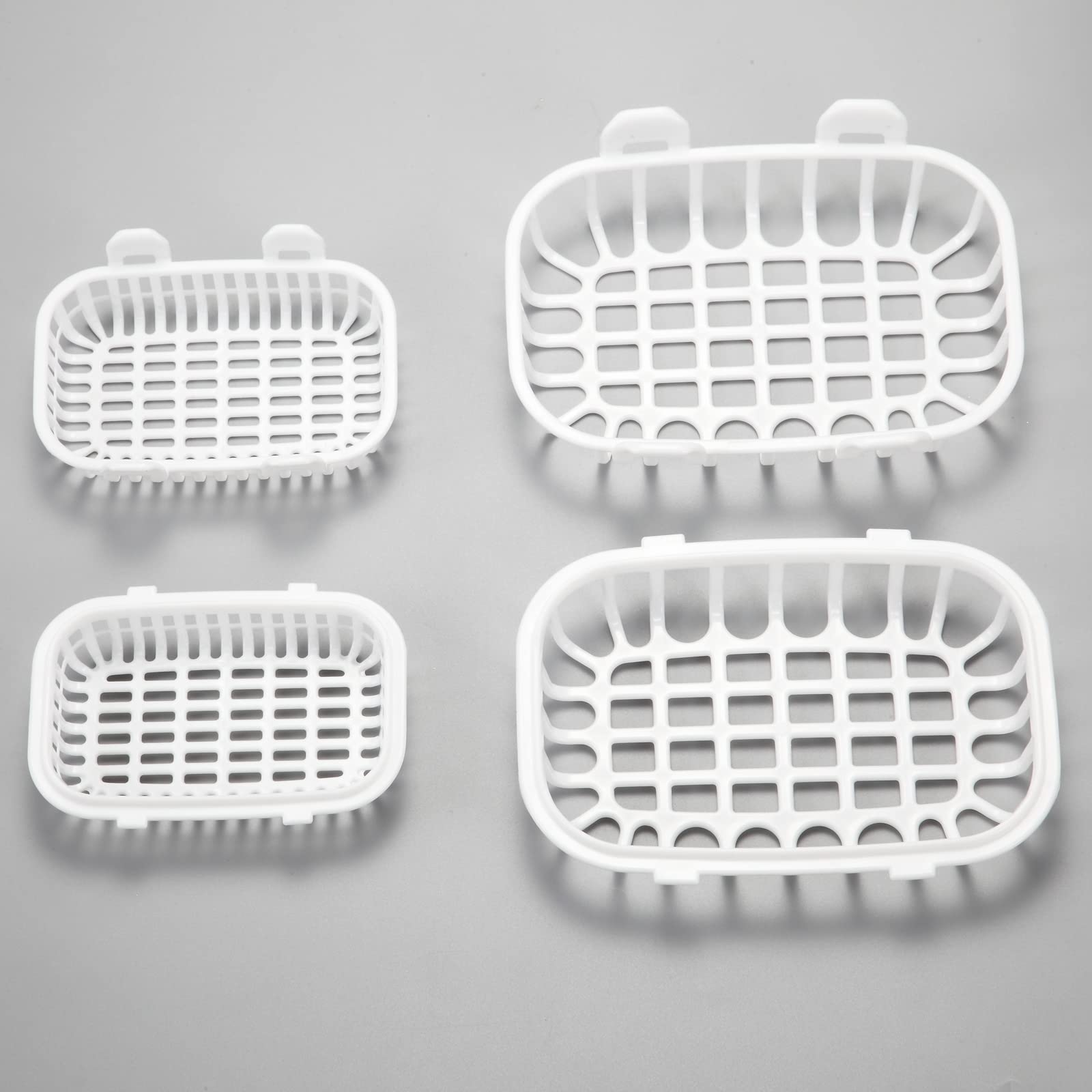 2-Pack White Dishwasher Basket for Baby Bottle Parts & Small Tools - Durable Bottle Washer & Cleaner for Easy Dishwashing (Perfect for Baby Bottles, Nipples, Utensils & Accessories)