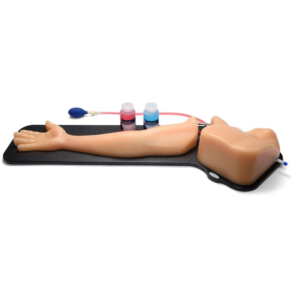Gen II PICC with IV & Arterial Line Vascular Access Ultrasound Trainer - Medical Simulation for Ultrasound Guided PICC Insertion, X-Ray Positioning Practice & IV Therapy Training