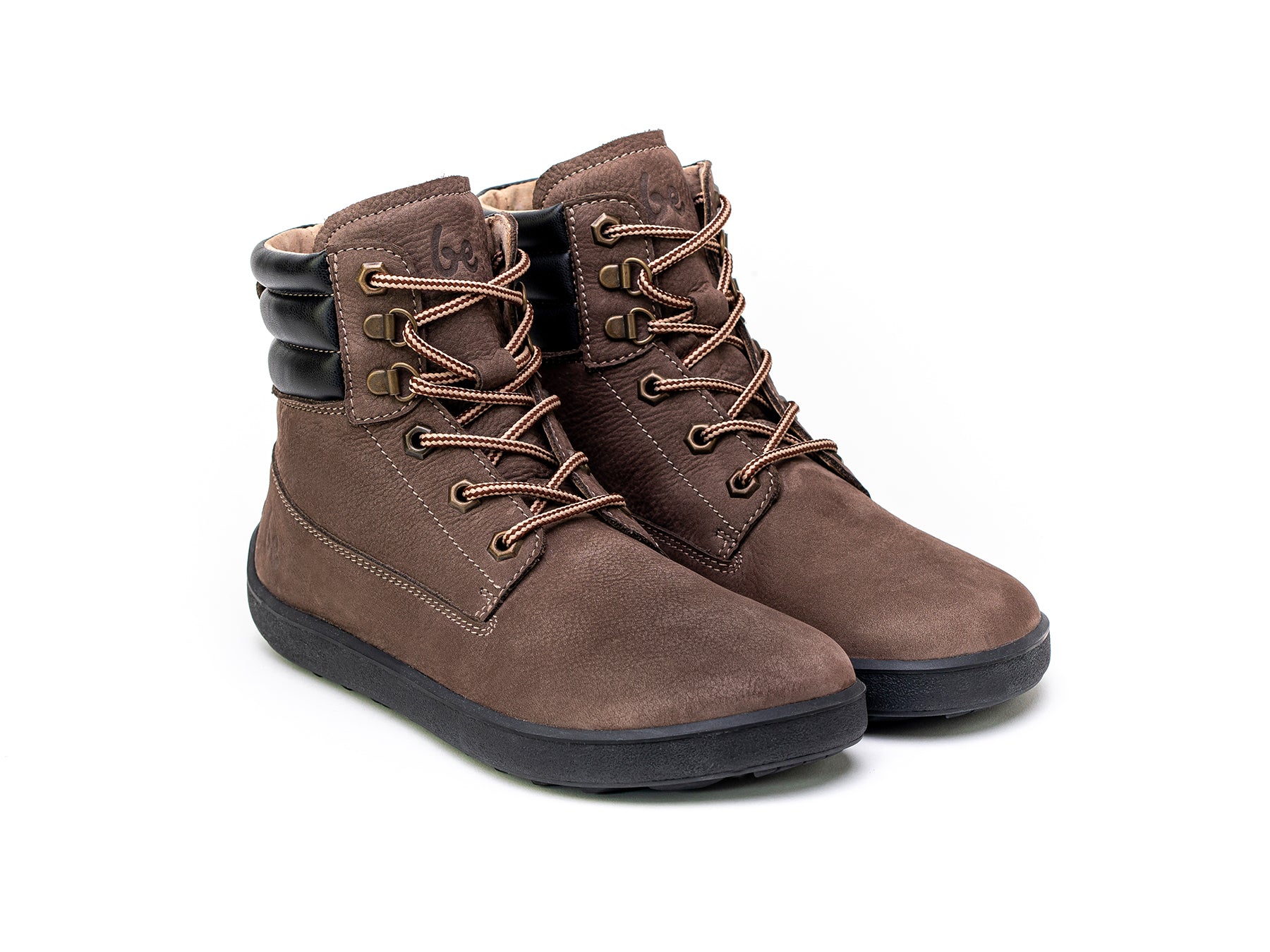 Barefoot Boots for Women - Be Lenka Nevada Neo in Chocolate Brown | Comfortable Minimalist Shoes for Walking, Hiking & Everyday Wear