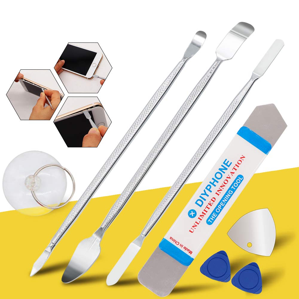8-Piece Universal Spudger Prying Tool Set for iPhone, iPad, Laptop & Tablet Repair - LCD Screen Opening Kit with Pry Tools for Electronics DIY Fixing - Perfect for Phone Screen Replacement & Device Maintenance
