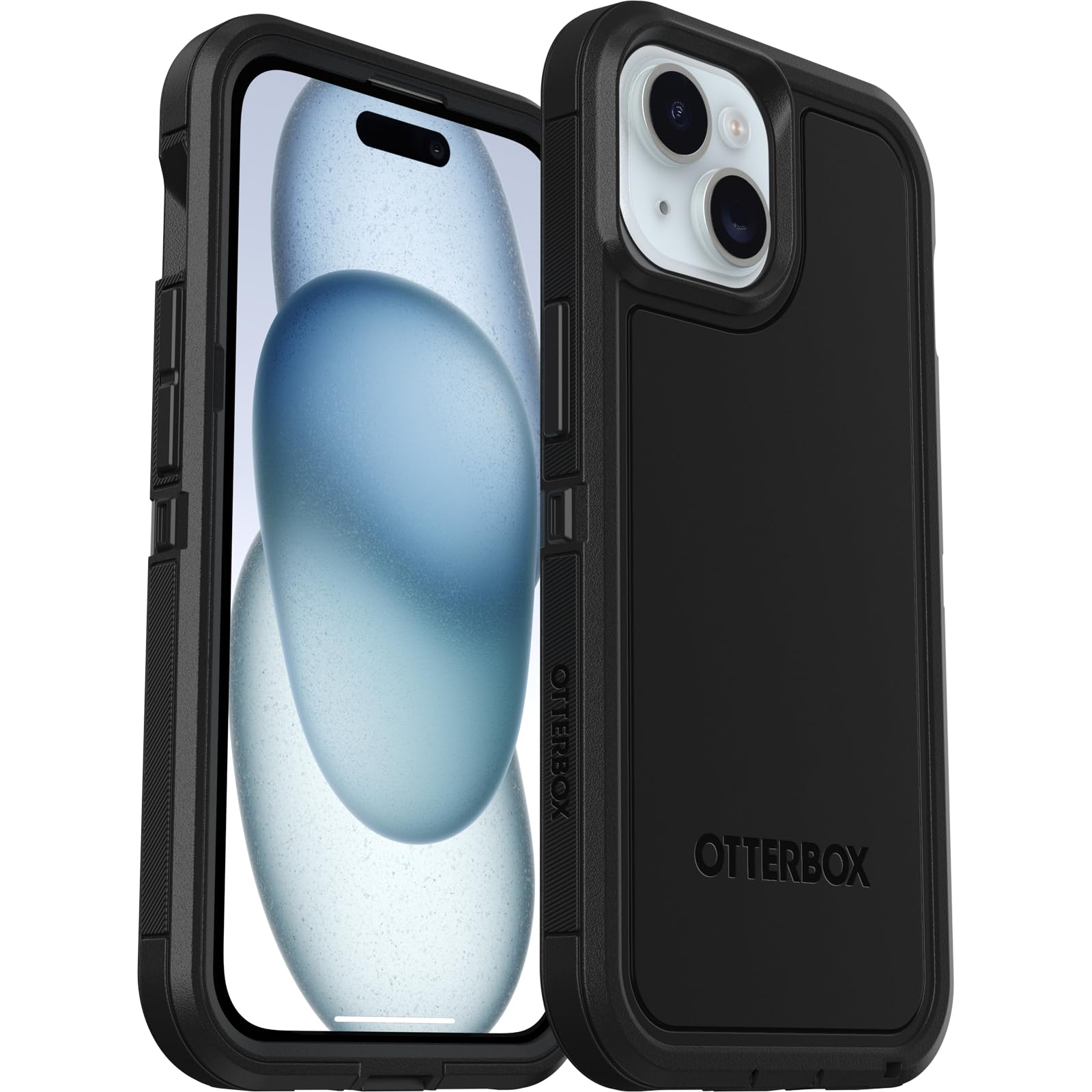 OtterBox Defender XT MagSafe Case for iPhone 16e/15/14/13 - Military-Grade Shockproof & Drop Protection, Ultra Rugged Protective Cover (Black, Bulk Packaging) - Perfect for Outdoor Adventures, Construction Work & Extreme Sports