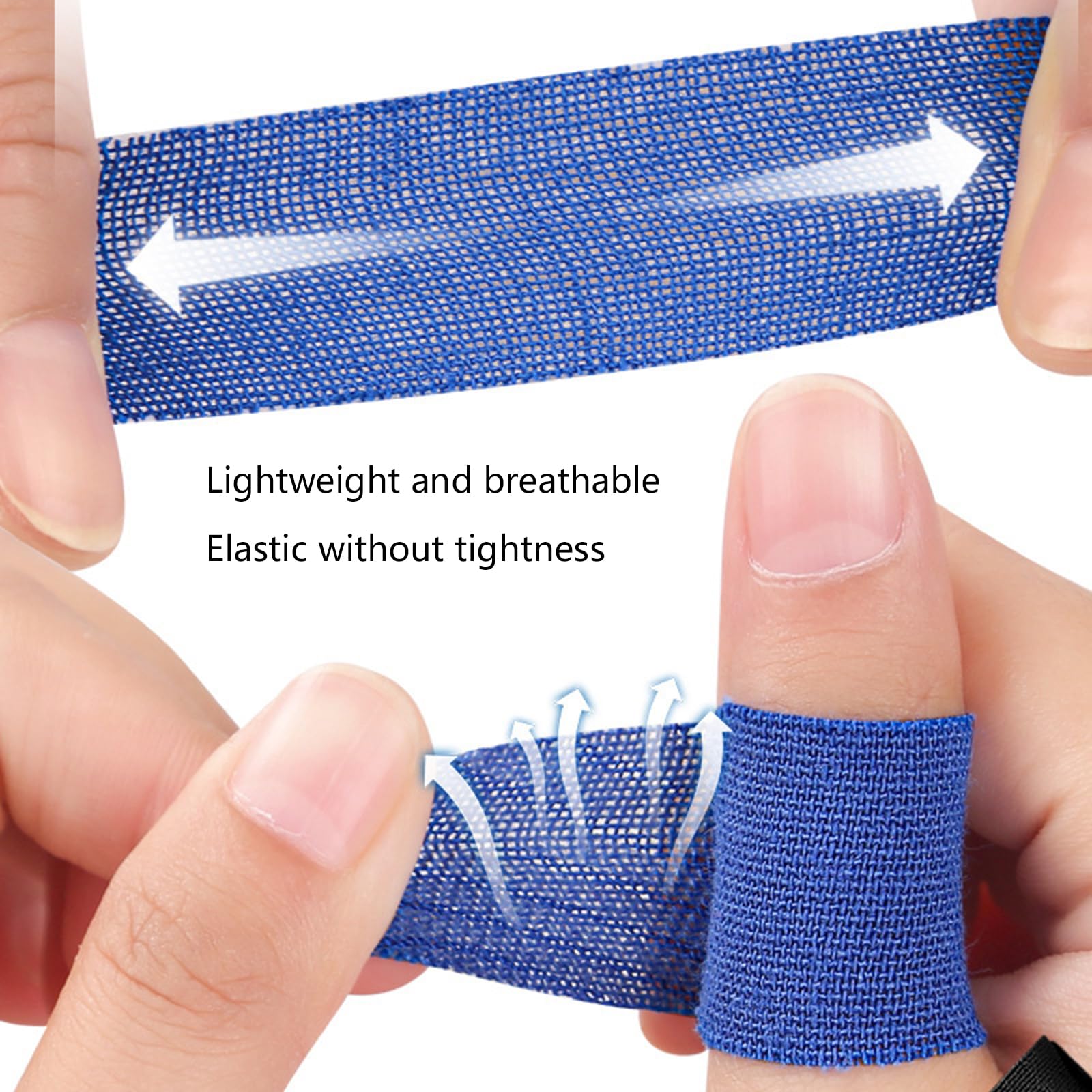 Montesy 100Pcs Finger Tape - Elastic Sports Tape for Thumb & Finger Protection - Ideal for Climbing, Weightlifting & Injury Prevention